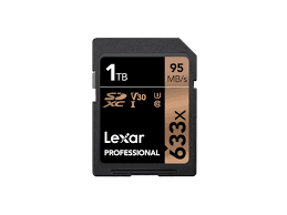 купить LEXAR 1TB Professional 633x SDXC UHS-I cards, up to 95MB/s read 70MB/s write C10 V30 U3 EAN: 843367105564 в Алматы