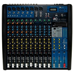 купить TS-14PFX-4 микшер, 14 каналов ввода, 4 группы вывода, с MP3-плеером и 24-битным DSP в Алматы