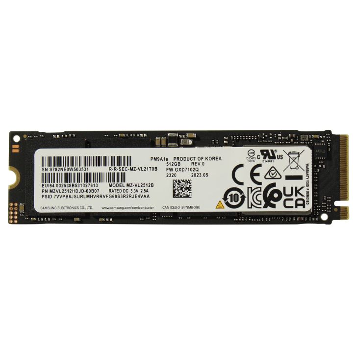 купить SSD Samsung 512GB PM9A1 M.2 PCI-E G4x4 MZVL2512HDJD-00B07 в Алматы