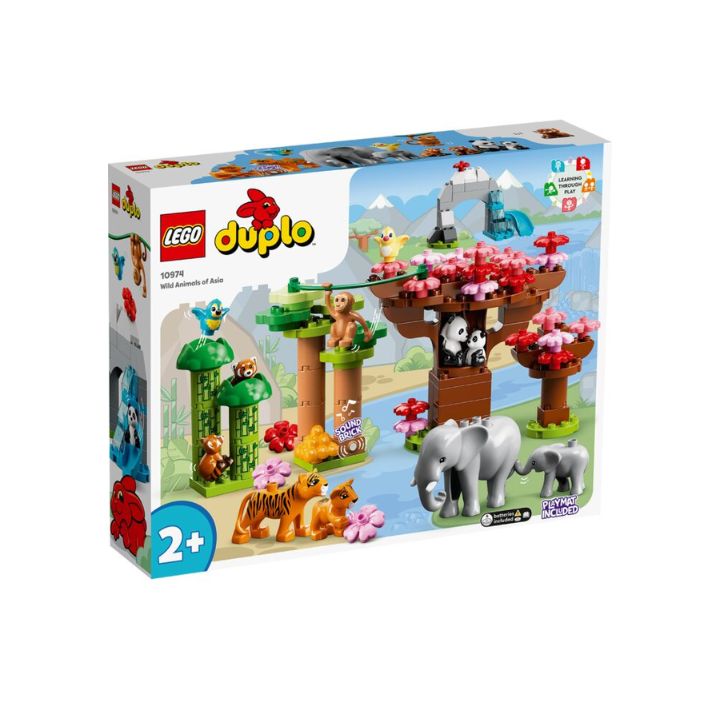 купить Конструктор LEGO DUPLO Town Дикие животные Азии в Алматы