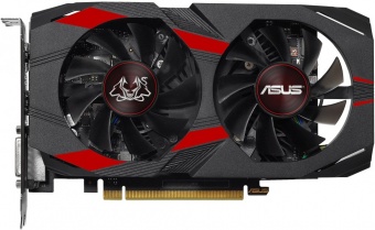 купить Видеокарта ASUS GeForce GTX1050Ti 4Gb 128bit DDR5 7680x4320 DisplayP DVI HDMI CERBERUS-GTX1050TI-A4G в Алматы