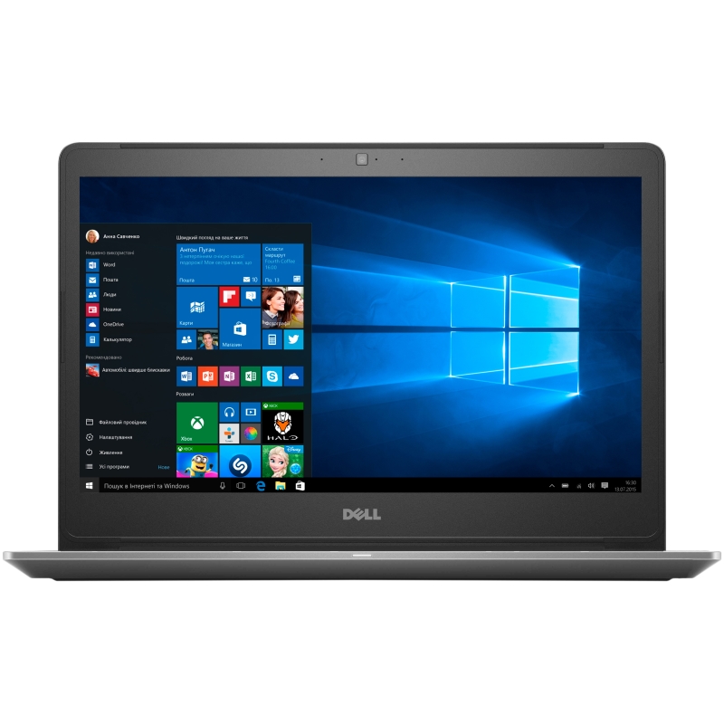купить Ноутбук Dell/Vostro 5568/Core i5/7200U/2,5 GHz/8 Gb/256 Gb/No ODD/Graphics/HD/256 Mb/15,6 **/1920x1080/Win10/Home/64/Grey в Алматы