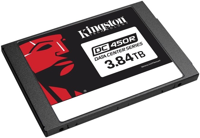 купить Твердотельный накопитель SSD 3840 Gb SATA 6Gb/s Kingston DC450R SEDC450R/3840G  2.5* 3D TLC в Алматы