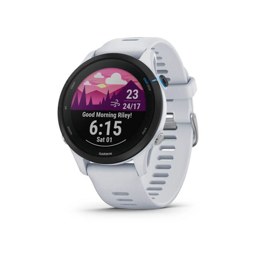 купить Часы Garmin Forerunner 255 Music, WiFi, белые 010-02641-31 в Алматы