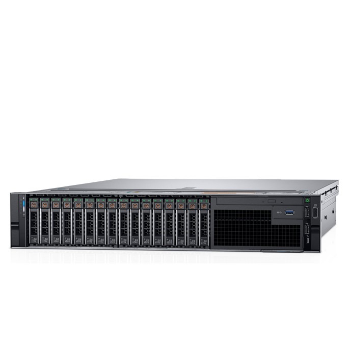 купить Сервер Dell/R740 16SFF/2/Xeon Silver/4114 (10C/20T,14M Up to 3.00GHz)/2,2 GHz/64 Gb/H730P,2Gb/0,1,5,6,10,50,60/2/300 Gb/SAS 2.5*/15k/Nо ODD/(1+1)1100W в Алматы