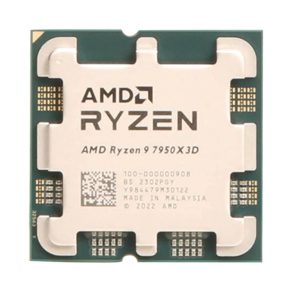 купить Процессор AMD Ryzen 9 7950X3D 4,2Гц (5,7ГГц Turbo) 16C/32T 128MB L3 120W AM5 100-100000908WOF в Алматы