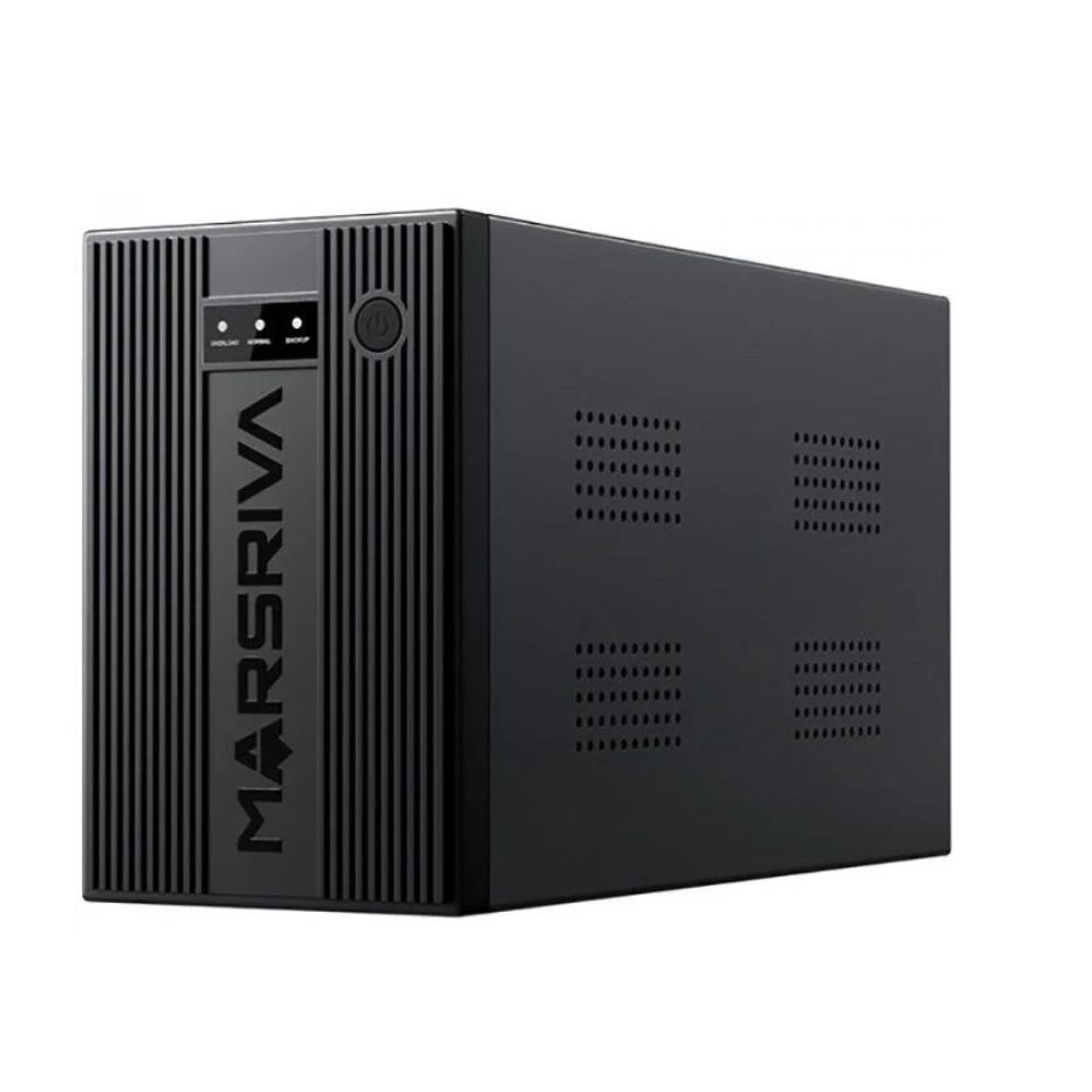 Купить Источник бесперебойного питания MARSRIVA MR-UF1500 1500VA/900W Smart Line-Interactive UPS, LED version, 2*12V/9Ah, With USB в Алматы