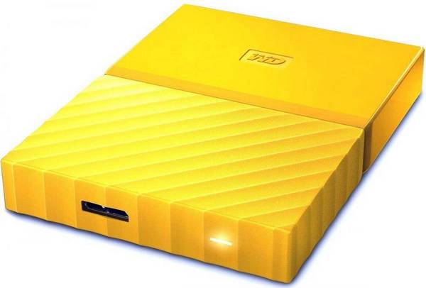 купить Внешний HDD Western Digital 1Tb My Passport 2.5*  WDBBEX0010BYL-EEUE 2.5*, USB 3.0  (совместим с USB 2.0). Автоматическое резервное копирование с помощью ПО WD Backup. Защита паролем, В комплекте: Кабель USB 3.0, Программы WD Backup&trade;, WD Security&trade; и  в Алматы