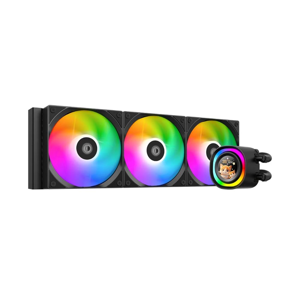 купить Водяное охлаждение для процессора ID-COOLING FX360 LCD в Алматы