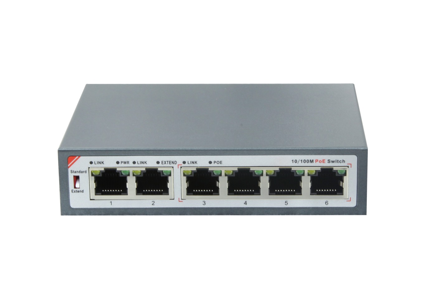 купить Коммутатор PoE 4-портовый ONV POE31064PL <4 порта 10/100 Mbps PoE 802.3af (15.4W на порт), увеличеная дистанция передачи данных и питания до 250 м, 2 Uplink порта 10/100Mbps, поддержка VLAN и изоляции портов, бюджет мощности PoE 65W> в Алматы