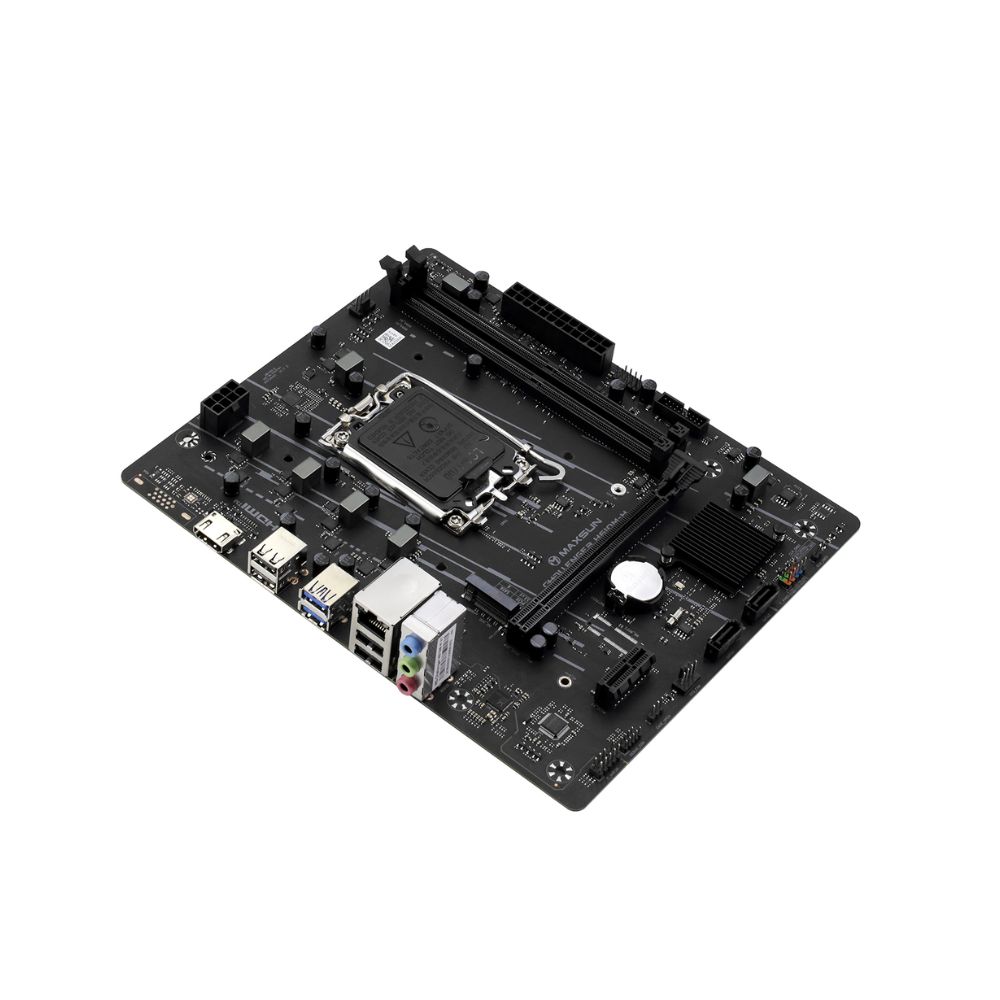 Купить MB Socket1700, MATX, iH610 (HDMI), MaxSun Challenger H610M-H V1, V2, 2DDR4,PCIx16 в Алматы