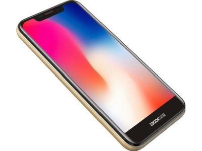 купить Doogee X70 Gold, 5.5** 19:9 540x1132, 1.3GHz, 4 Core, 2GB RAM, 16GB, up to 128GB flash, 5Mpix 8Mpix/5Mpix, 2 Sim, 2G, 3G, BT, Wi-Fi, GPS, Micro-USB, 4000mAh, Android 8.1, 167g, 144x68.8x11.1 в Алматы