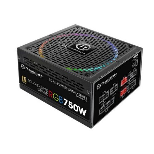 купить Блок питания Thermaltake Toughpower Grand RGB Sync Edition 750W (PS-TPG-0750FPCGEU-S) - модульный в Алматы