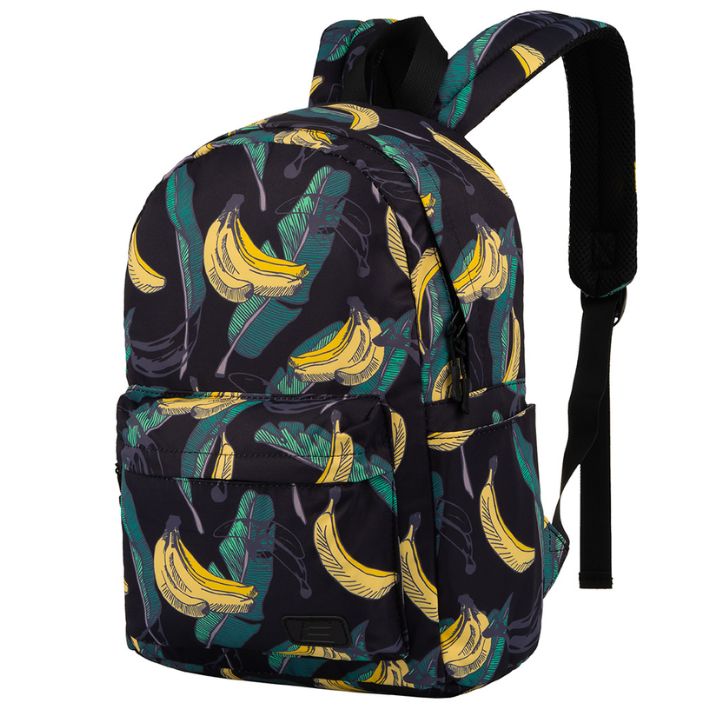 купить Рюкзак 2Е, TeensPack Bananas, чёрный в Алматы