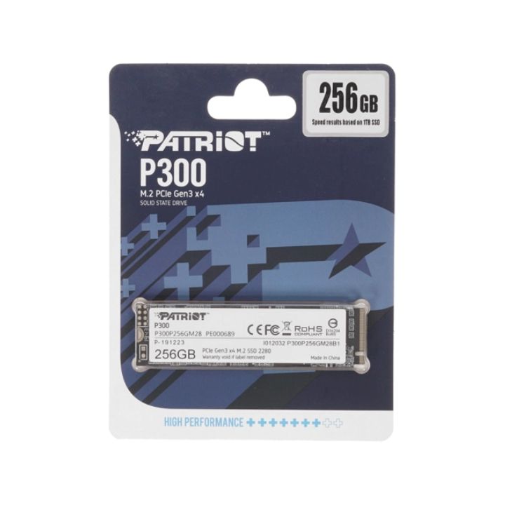 купить Твердотельный накопитель SSD 256 Gb M.2 PCI-E Patriot P300 P300P256GM28 в Алматы