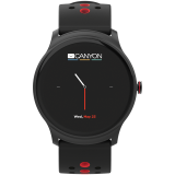 купить CANYON Oregano SW-81 Smart watch, 1.3inches IPS full touch screen, Alloy+plastic body,IP68 waterproof, multi-sport mode with swimming mode, compatibility with iOS and android,Black-Red with extra black belt, Host: 262x43.6x12.5mm, Strap: 240x22mm, 60 в Алматы