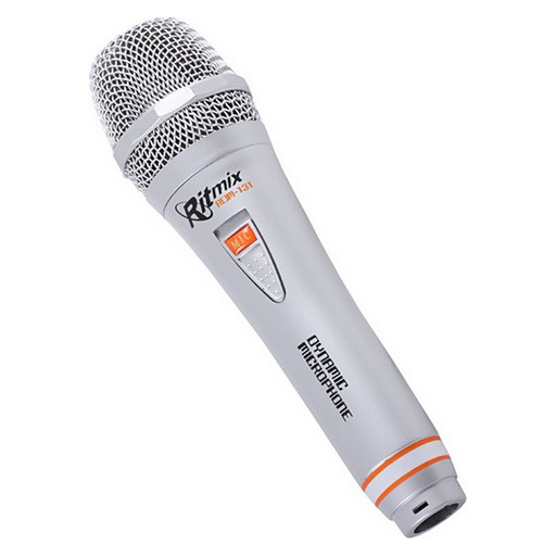купить Микрофон вокальный RITMIX RDM-131 серебро в Алматы