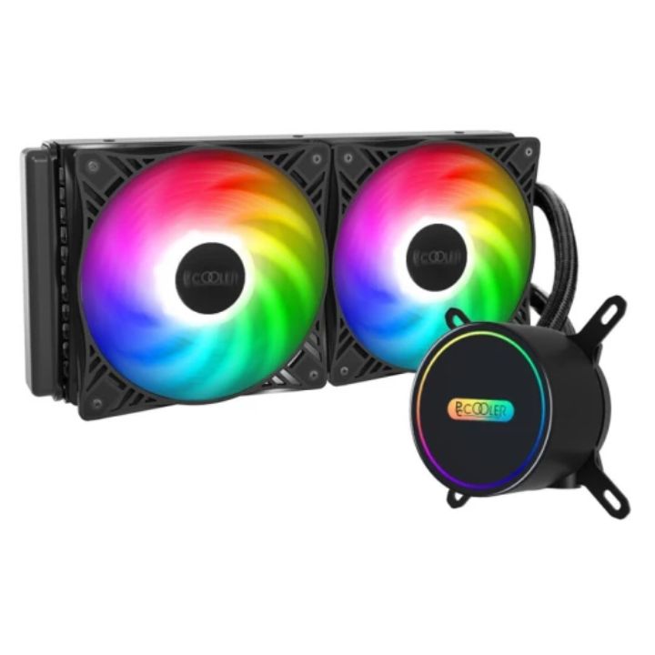 купить Водяное охлаждение для CPU PCCooler GI-CL240 ARGB TDP 250W LGA Intel/AMD Black GI-CL240 ARGB в Алматы