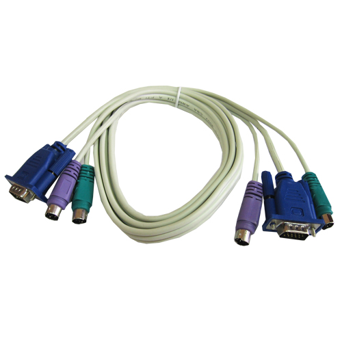 купить KVM Cables V-T KVPS-1.5m 2PS/2 VGA в Алматы