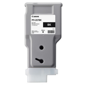 купить Тонер Canon/PFI-207BK/Струйный широкоформатный/№207/черный/300 мл в Алматы