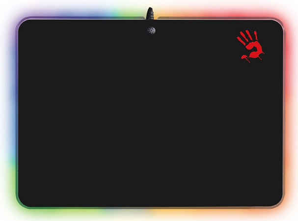 купить Коврик игровой RGB Bloody MP-50RS Размер: 358 X 256 X 7 mm RGB в Алматы