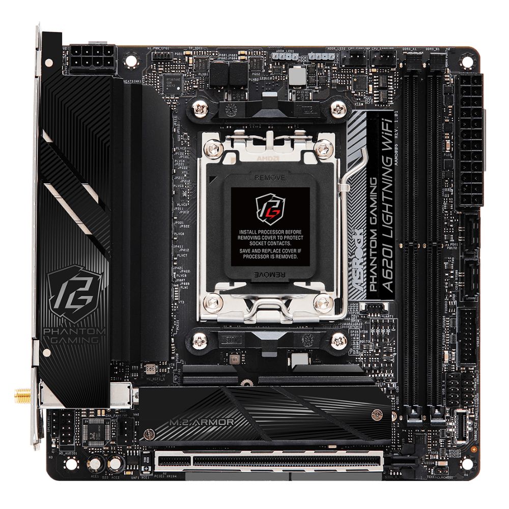 купить Материнская плата ASRock A620I LIGHTNING WIFI в Алматы