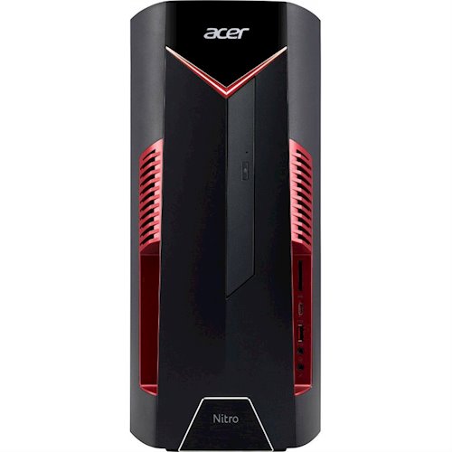 купить Системный блок Acer Nitro N50-600 DG.E0HMC.005 Core i5 8400/8GB/1TB/nVidia GeForce GTX1050TI 4GB/DVDRW/FreeDOS /  в Алматы