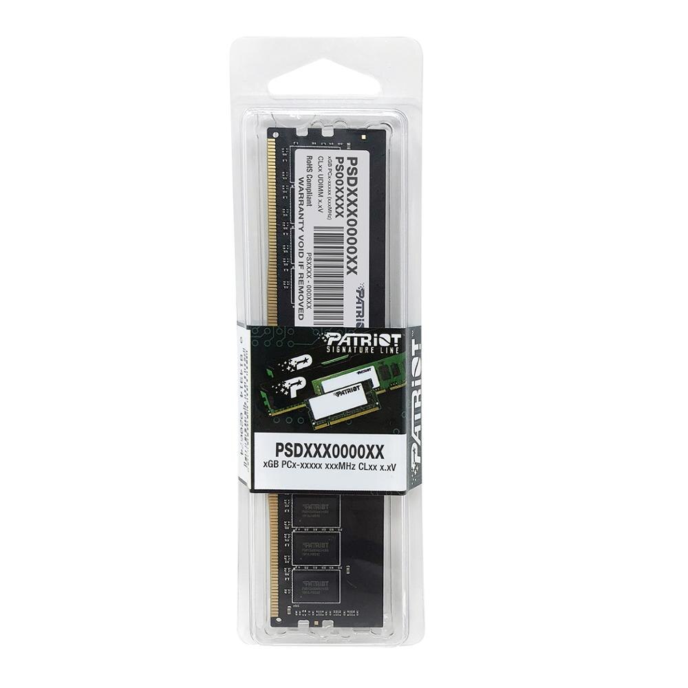 купить Модуль памяти Patriot, PSD416G266681, DDR4, 16 GB, DIMM <PC4-21300/2666MHz> CL19, 8 chip в Алматы