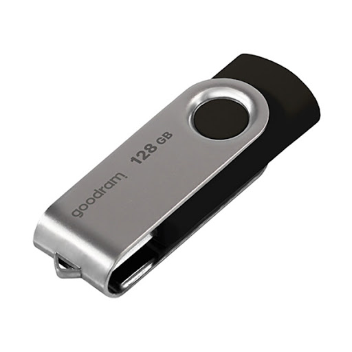 купить USB-ФЛЕШ-НАКОПИТЕЛЬ 128Gb GOODRAM UTS3 USB 3.0 UTS3-1280K0R11 BLACK в Алматы