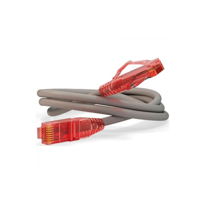 купить Hyperline PC-LPM-UTP-RJ45-RJ45-C5e-2M-LSZH-GY Патч-корд U/UTP, Cat.5e (100% Fluke Component Tested) в Алматы