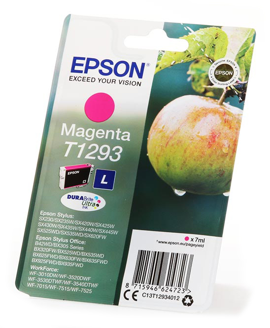 купить Картридж Epson C13T12934012 для SX420W/BX305F пурпурный  new  в Алматы