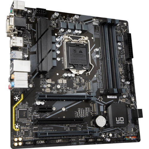 купить Материнская плата GIGABYTE B560M-D3H, LGA1200, B560, PCI-Ex 4.0, D-SUB+HDMI+DVI+DP, 2xM.2, 6xSATA в Алматы