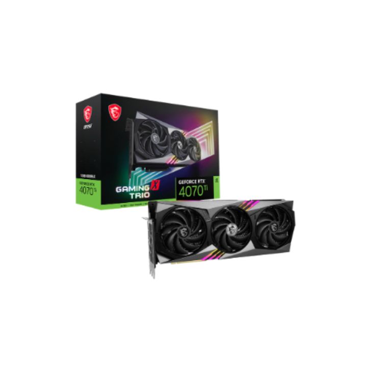 купить Видеокарта MSI GeForce RTX4070 GAMING TRIO, 12G GDDR6X HDMI 3xDP RTX 4070 GAMING TRIO 12G в Алматы