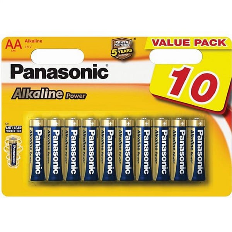 купить Батарейка щелочная PANASONIC Alkaline Power AA/10B /  в Алматы