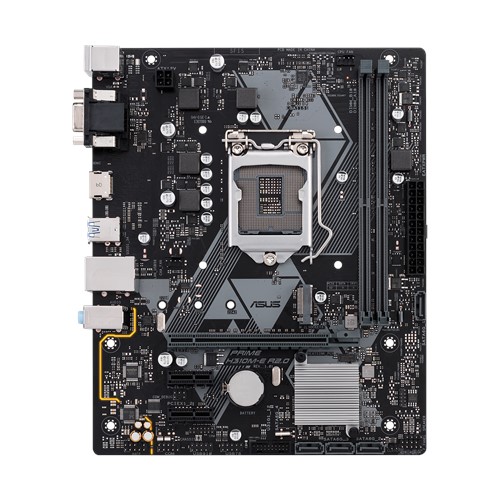 купить Материнская плата ASUS PRIME H310M-E R2.0/CSM LGA1151, 2xDDR4 (2666), 4xSATA,1xM.2, 1xD-Sub, 1xHDMI, 2xUSB3.1, 2xUSB2.0, 2xPS/2, mATX в Алматы