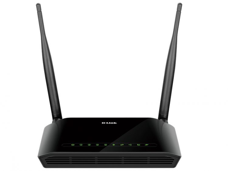 купить D-Link DSL-2750U/RA/U3A Маршрутизатор/Модем 300Мб  в Алматы
