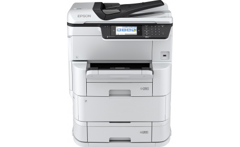 купить Струйное МФУ Epson WorkForce Pro WF-C878RDTWF C11CH60401BX А3+, 35 стр/мин, факс в Алматы