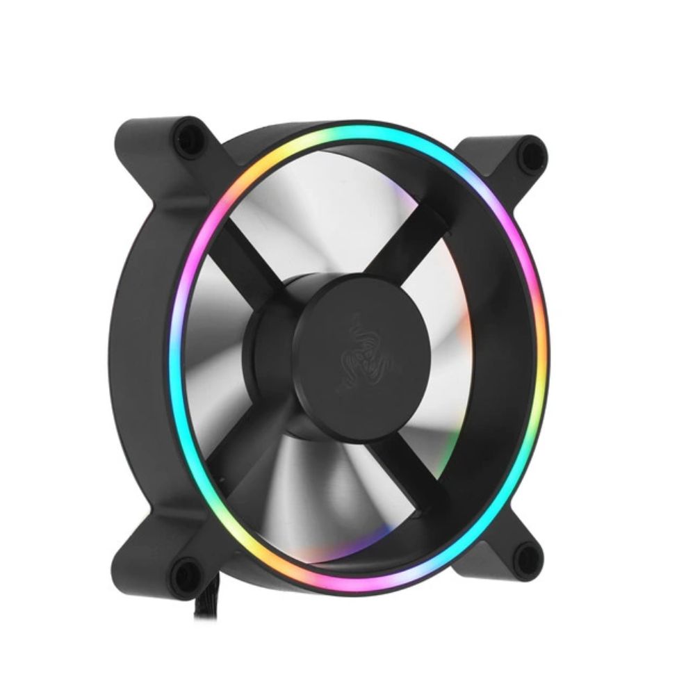 Купить Вентилятор для корпуса Razer Kunai Chroma, 12см, aRGB, LED, PWM  RC21-01800100-R3M1 в Алматы