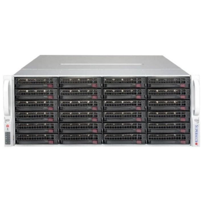 купить Supermicro STORAGE SSG-6049P-E1CR36L (X11DPH-T, CSE-847BE1C4-R1K23LPB) (LGA 3647, 16xDDR4 Up to 4TB ECC 3DS LRDIMM, 36x3.5** SAS3/SATA3, Broadcom 3008 SAS3, 2x 10GBase-T LAN ports with Intel X722 + PHY Intel X557, IPMI 2.0 / KVM over LAN / Media over в Алматы