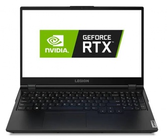 купить Ноутбук Lenovo Legion 5, 15.6" FHD/Ryzen 5-4600H/16GB/1TB SSD/GeForce GTX1660Ti 6GB/DOS (82B1009FRK) в Алматы
