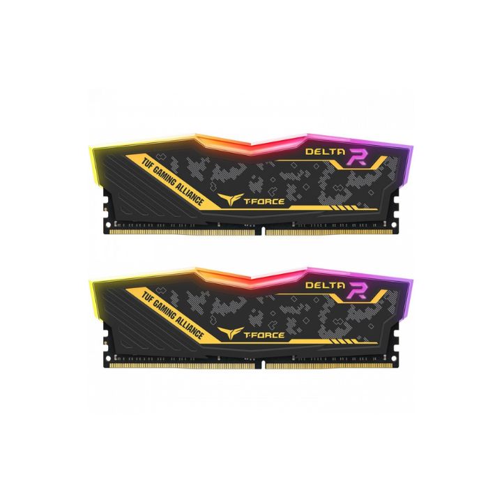 купить Оперативная память 32GB Kit (2x16GB) 3600MHz DDR4 TG DELTA TUF RGB TF9D432G3600HC18JDC01 Black в Алматы