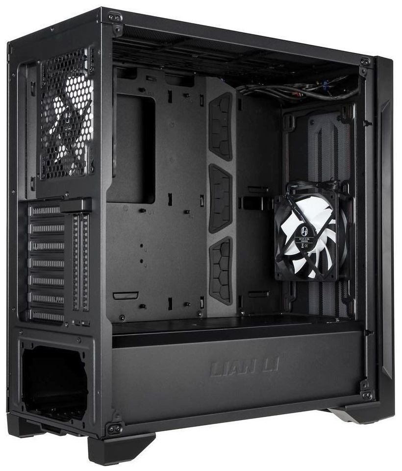купить Корпус Премьер уровня Lian Li Lancool One Digital Black, Tower Chassis, E-ATX/ATX/m-ATX/ITX, (W)220mm x(H)472mm x(D)450mm, 8.25kg, 2x3,5*, 4x2,5*, 7+2 слотов расширения, USB3.1 Type Cx1, USB3.0 x2, HD Audio, цвет - черный, без блока питания. в Алматы