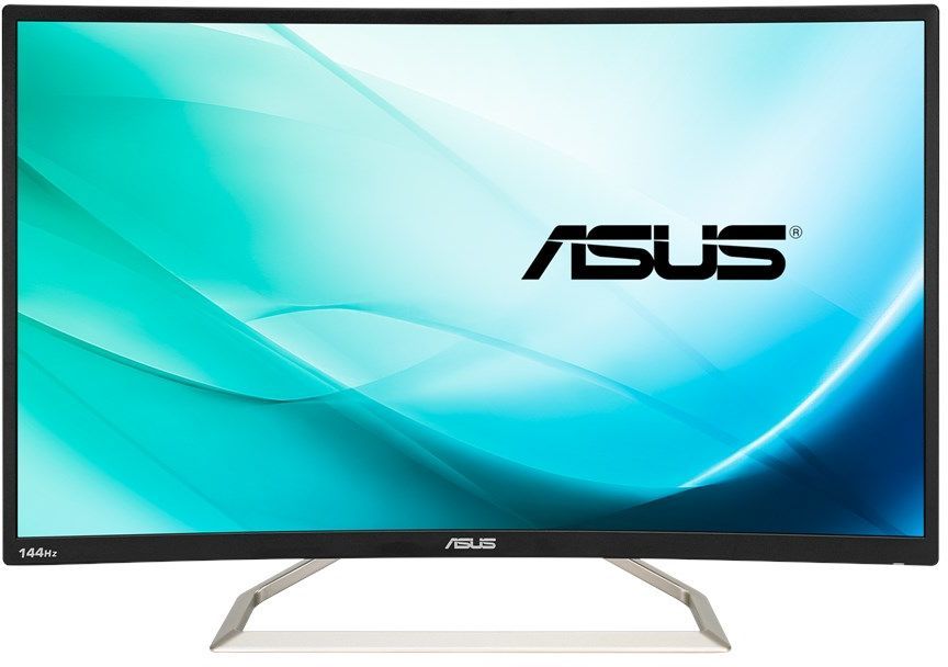купить Монитор Asus VA326H31.5* VA Curved 1920x1080 144Hz16:94ms300cd/m21K:1SpeakVGADVIHDMIBlack в Алматы