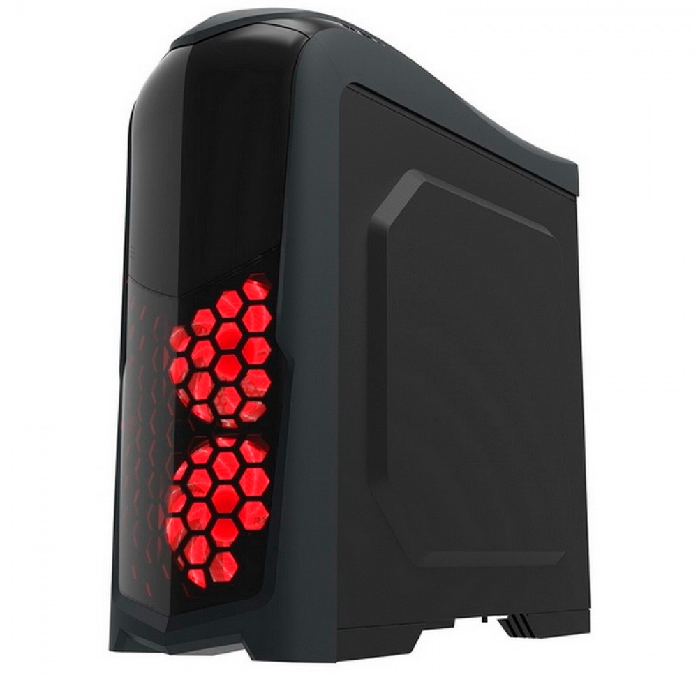 купить Корпус ПК без БП GameMax G539-RGB <ATX, 3x120RGB-перед, 3x5.25, 4x3.5, 1x2.5, 2xUSB3.0, Audio> в Алматы