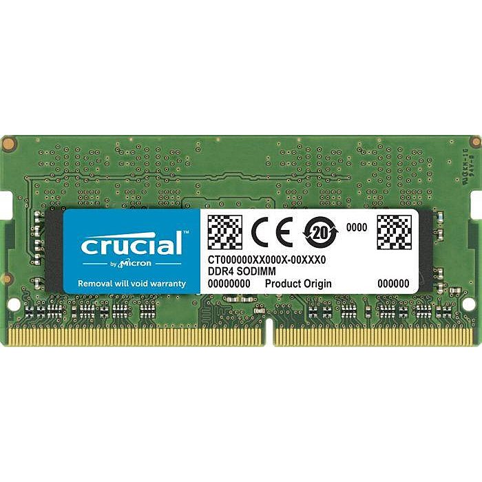 купить Оперативная память для ноутбука 32GB DDR4 2666 MT/s Crucial PC4-21300 SO-DIMM1.2V CT32G4SFD8266 в Алматы