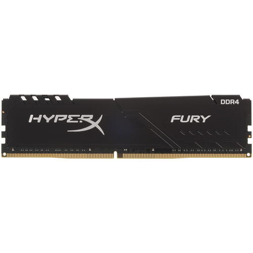 купить Оперативная память 16GB Kit (2x8GB) DDR4 3733MHz KINGSTON HyperX FURY Black PC4-29900 HX437C19FB3/16 в Алматы