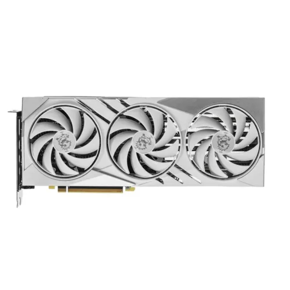 купить Видеокарта MSI GeForce RTX 4070 SUPER 12G GAMING X SLIM WHITE, 12GB, GDDR6X, HDMI 3xDP в Алматы