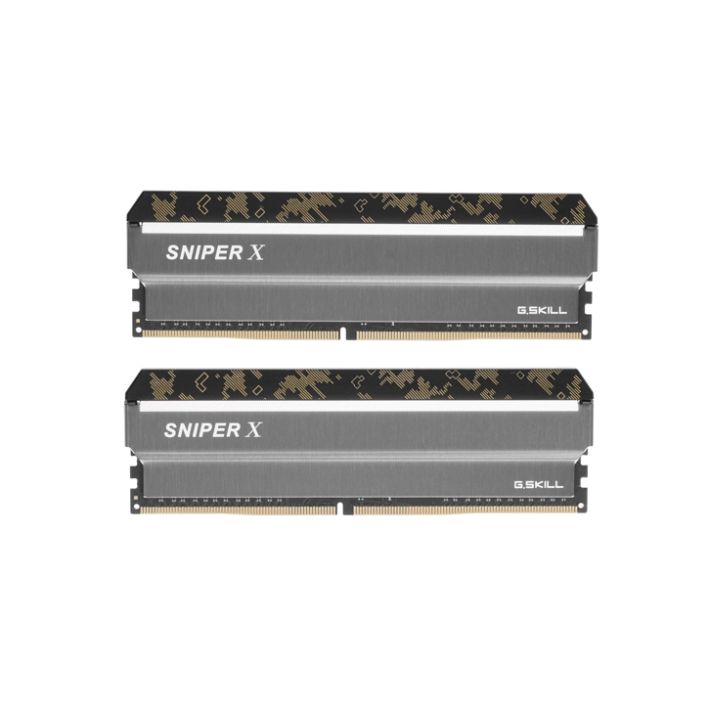 купить Комплект модулей памяти G.SKILL SniperX F4-3200C16D-32GSXWB DDR4 32GB (Kit 2x16GB) 3200MHz в Алматы