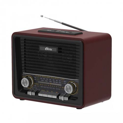 купить Радиоприемник портативный Ritmix RPR-088 BLACK в Алматы