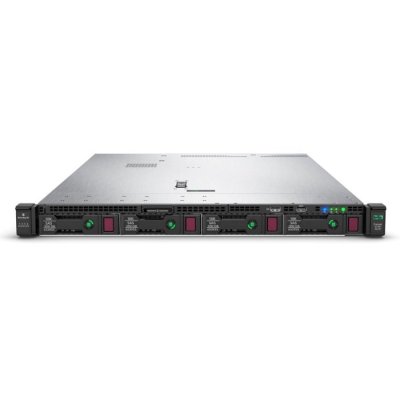 купить Сервер HP Enterprise/DL360 Gen10/1/Xeon Silver/4214R (12C/24T 16.5 MB)/2,4 GHz/1x32 Gb/P408i-a/2GB/8 SFF/4x1GbE/Nо ODD/1 х 500W Platinum в Алматы